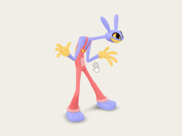 Grinning Longeared Bunny preview