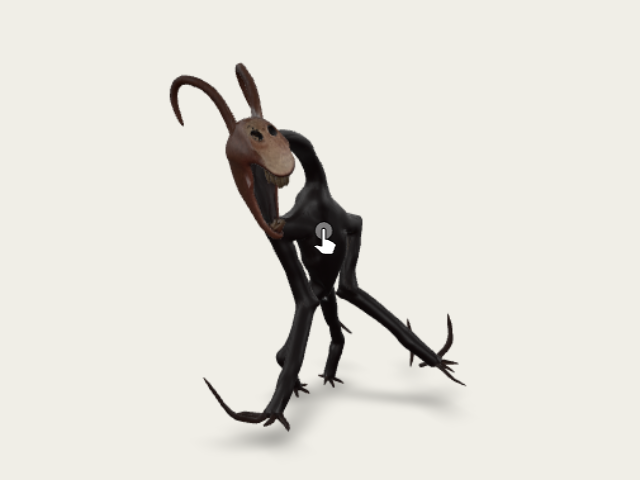 Grinning Phantom Rabbit model preview
