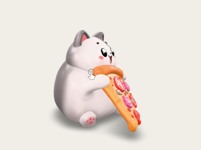 My Fat Cat model preview