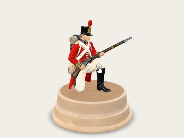 Napoleonic Cavalry Officer On Horseback preview