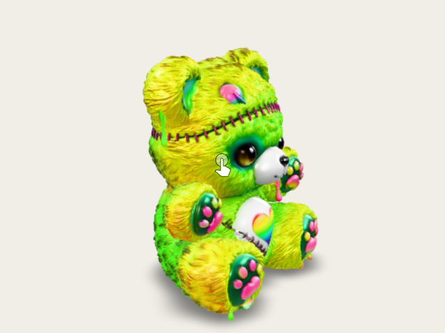 Neon Drip Bear preview