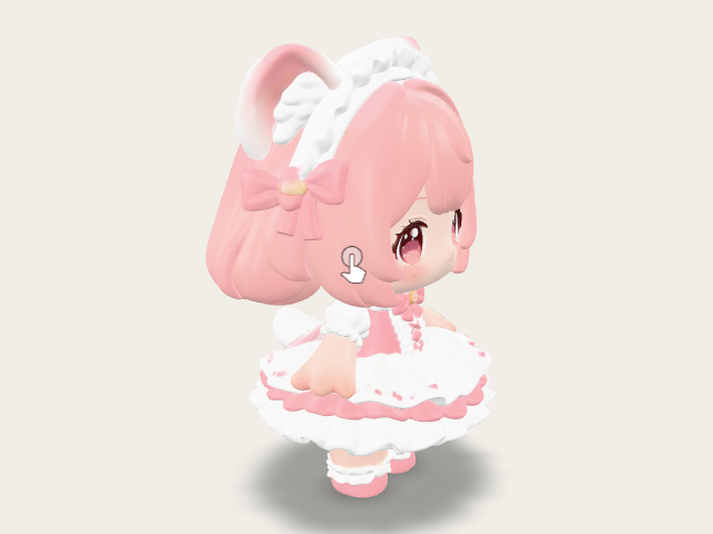 Pastel Catgirl Maid model preview