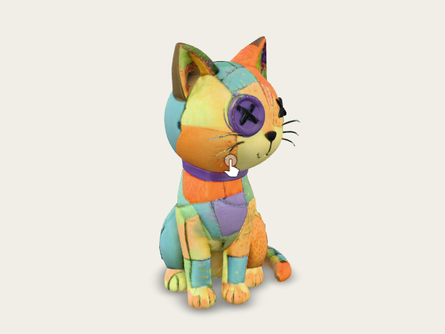 Patchy The Cat Halloween2025 model preview