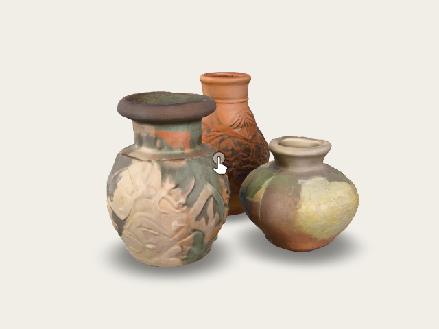 Pottery Trio model preview