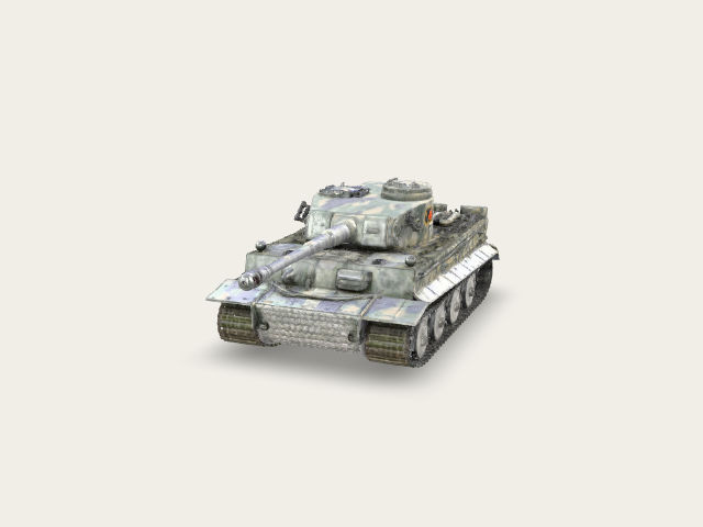 Tiger Tank Model model preview