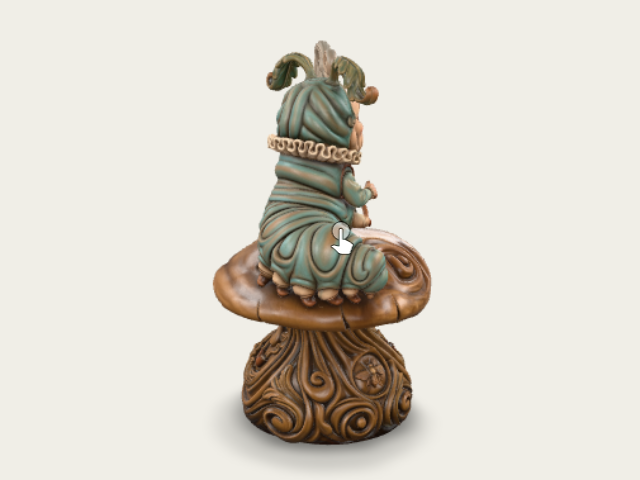 Victorian Wonderland Caterpillar model preview