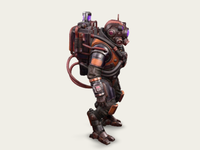 Purple Steampunk Suit model preview