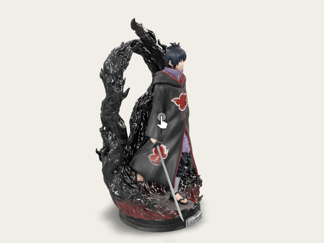 Sasuke In Akatsuki Cloak preview