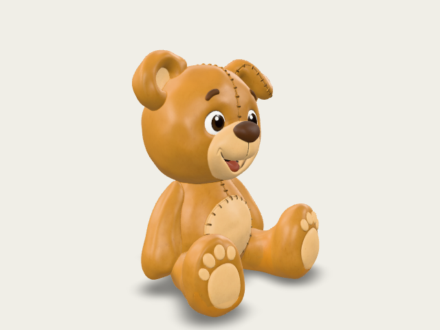 The Bear That Got Me Through Every Childhood Thunderstorm model preview