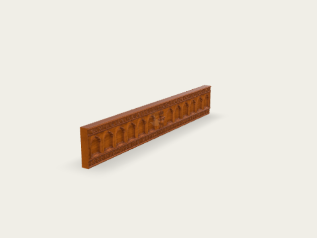 Carved Wooden Palace Panel preview