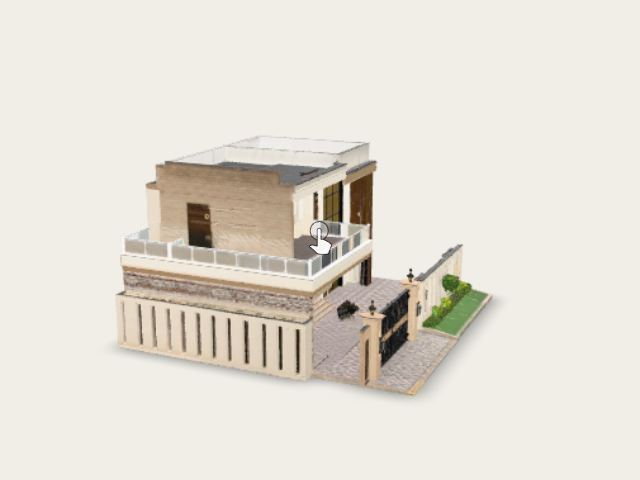 Contemporary Luxury Villa With Glass Balcony And O preview