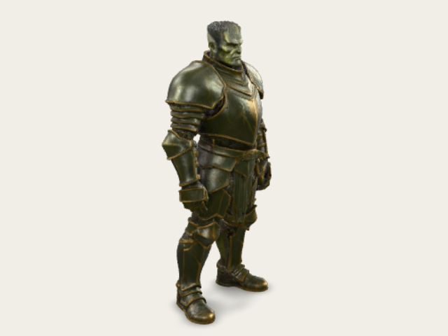 Frankensteins Knight Halloween2025 model preview