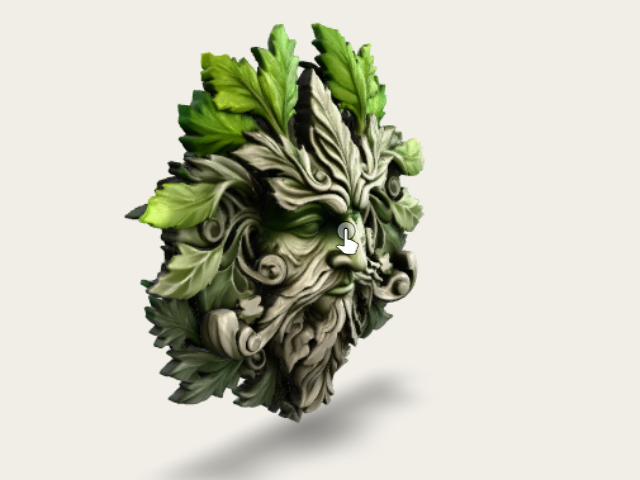 Green Man Mystique model preview