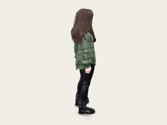Grunge Girl model preview