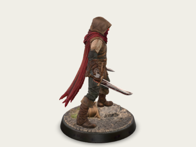 Hooded Assassin model preview