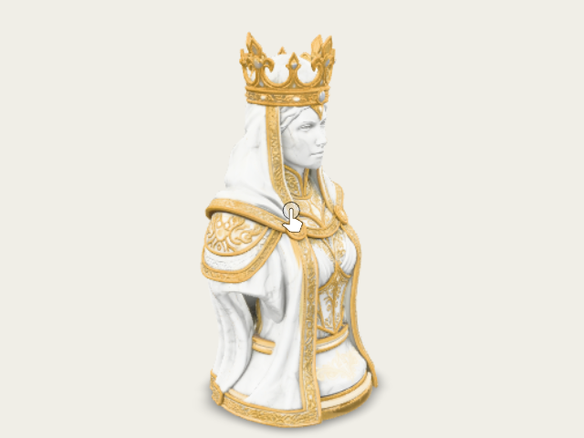 Ivory Queen model preview