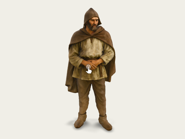 Medieval Wanderer model preview