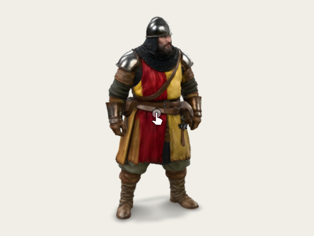 Medieval Warrior (3) model preview