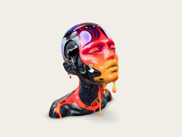 Molten Chromatic Portrait preview