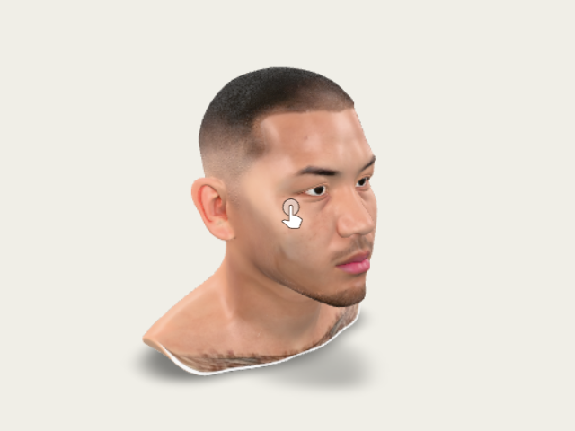 Neutral Frontfacing Portrait model preview