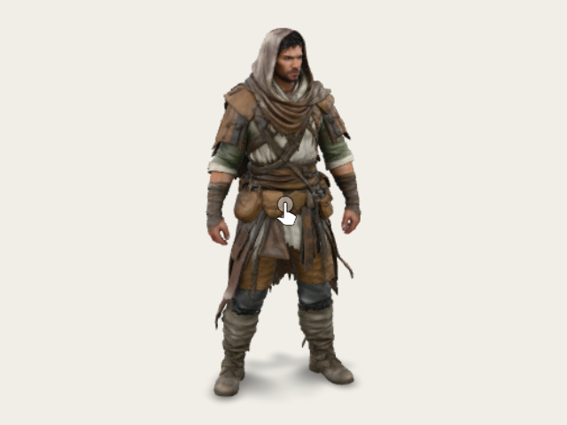 Nomadic Warrior model preview
