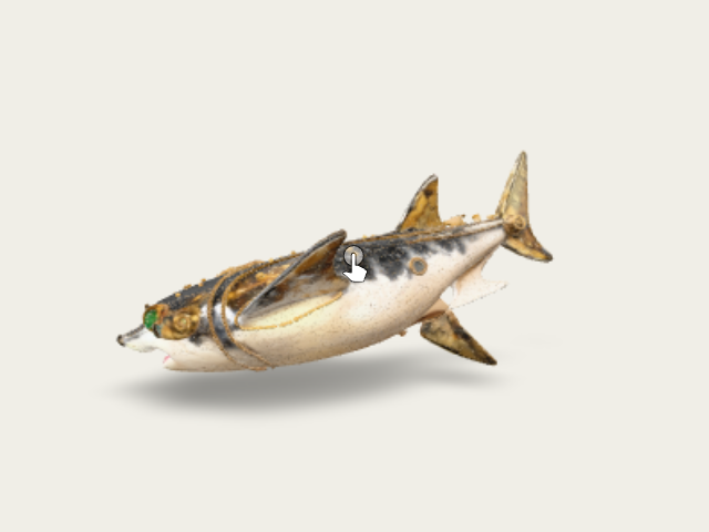 Steampunk shark preview