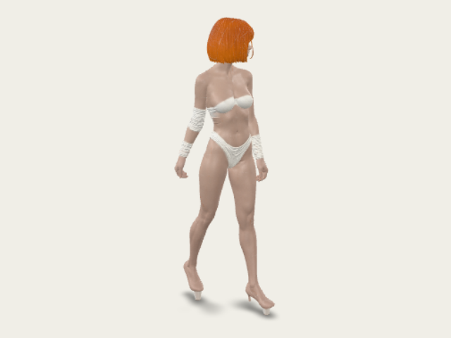 Bandage woman preview