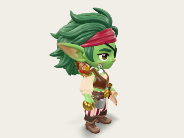 Goblin Pirate Boatswain preview