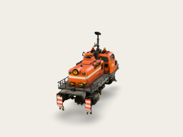 Hovering Locomotive model preview