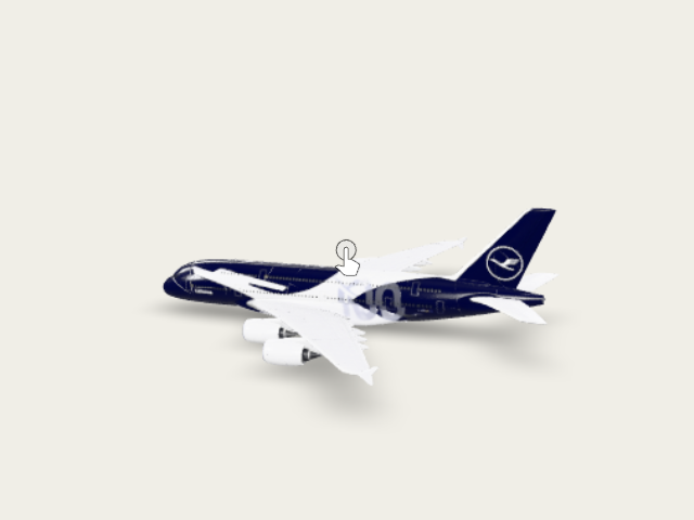 Lufthansa A380 100 Years Livery preview