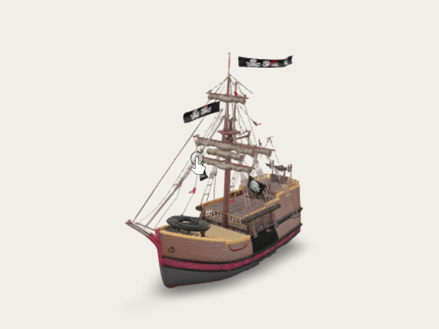 Pirate Ship model preview