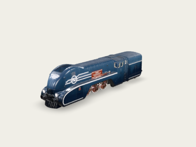 Pkp Blue Streamlined Locomotive preview