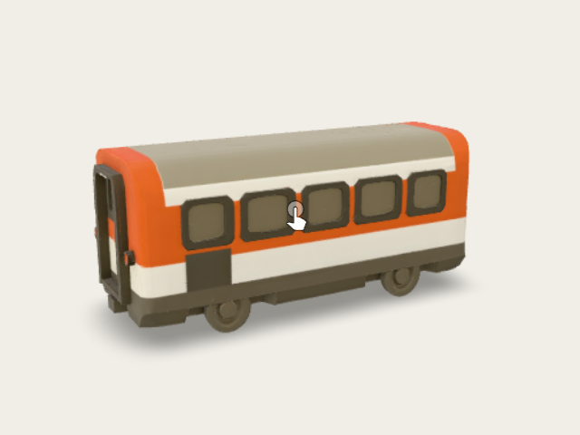 Sbb Train Wagon preview