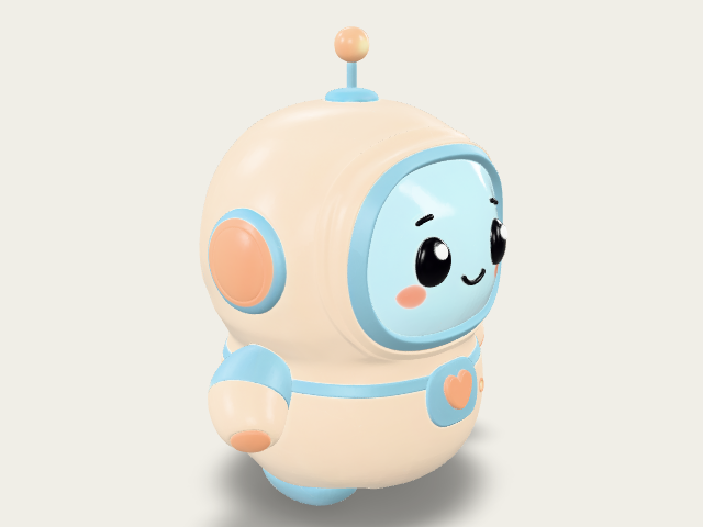 Beeps Twice For Hello Once For Please Stay model preview