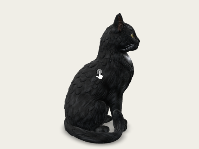 Black Cat Xanadu model preview