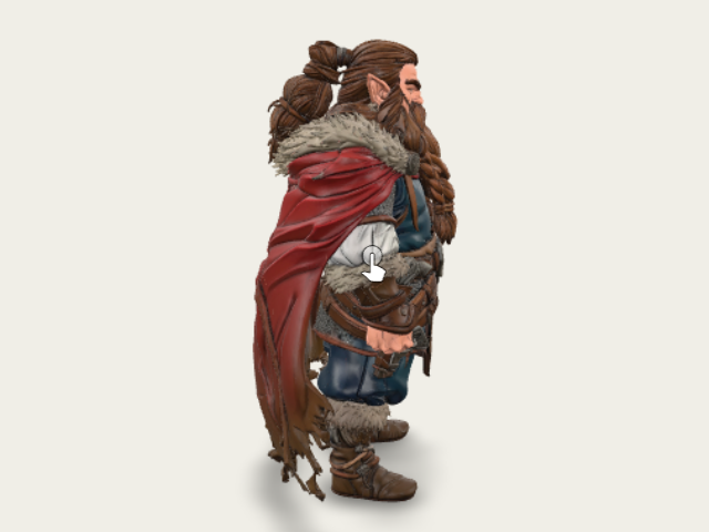 Ironbeard The Wanderer model preview