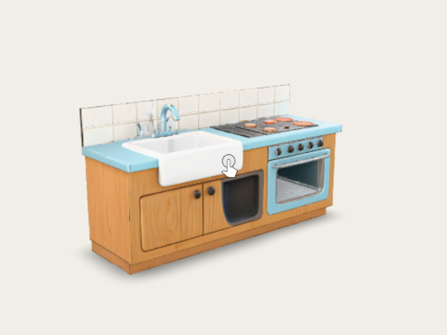Kitchen Counter Art model preview