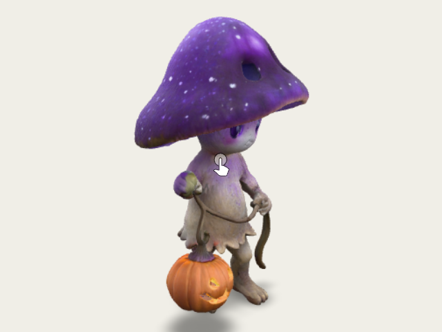 Mushroom Lantern Bearer Halloween2025 preview