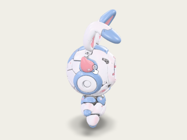 Bunnybot Dreamlens model preview
