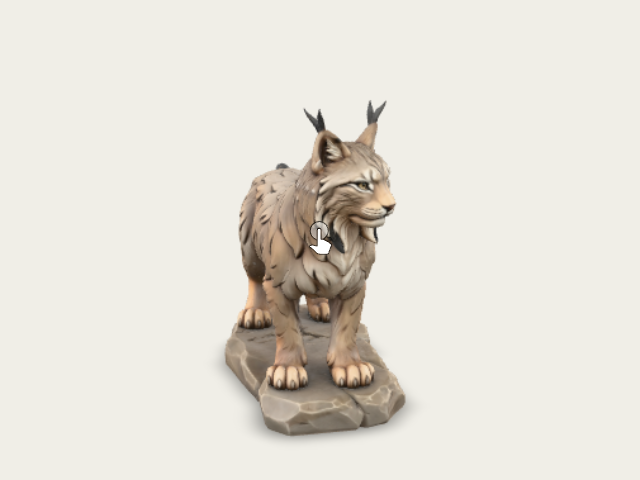 Canadian Lynx model preview