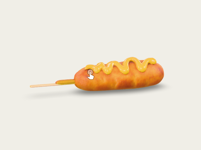 Corn Dog Food model preview
