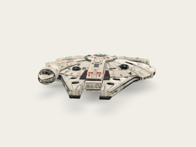 Cosmic Falcon model preview