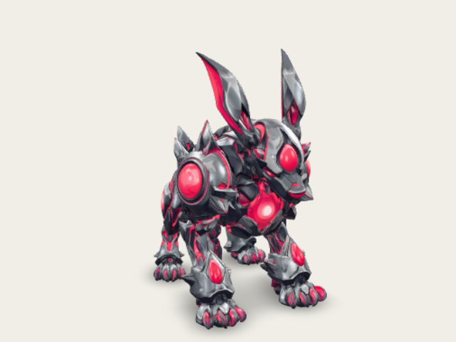 Crimson Ironwolf model preview
