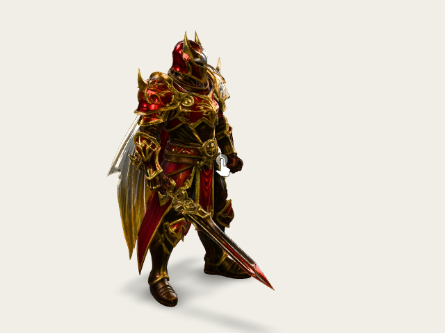Crimson Tiger Ranger model preview