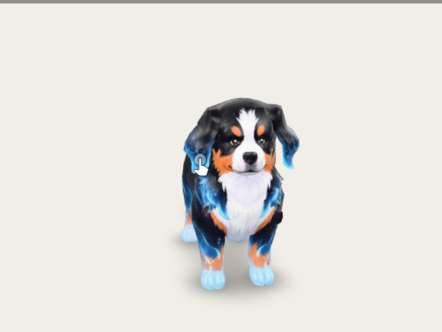 Dalhia The Stylized Bernese Mountain Dog Water Element preview