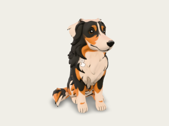 Dog model preview
