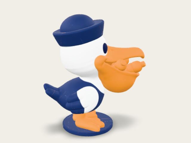 Eco Friendly Pelican Guard model preview
